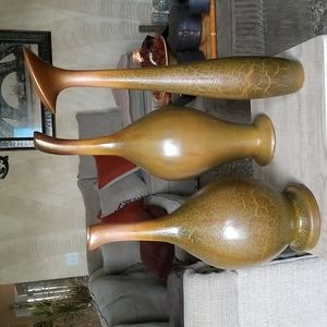 Ceramic vases 3 peices